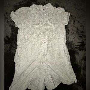 Kid Kith Mint Green towel, material romper